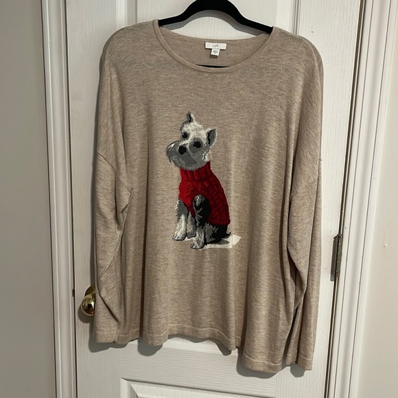 J. Jill Drop Shoulder Sweater - Picture 1 of 6